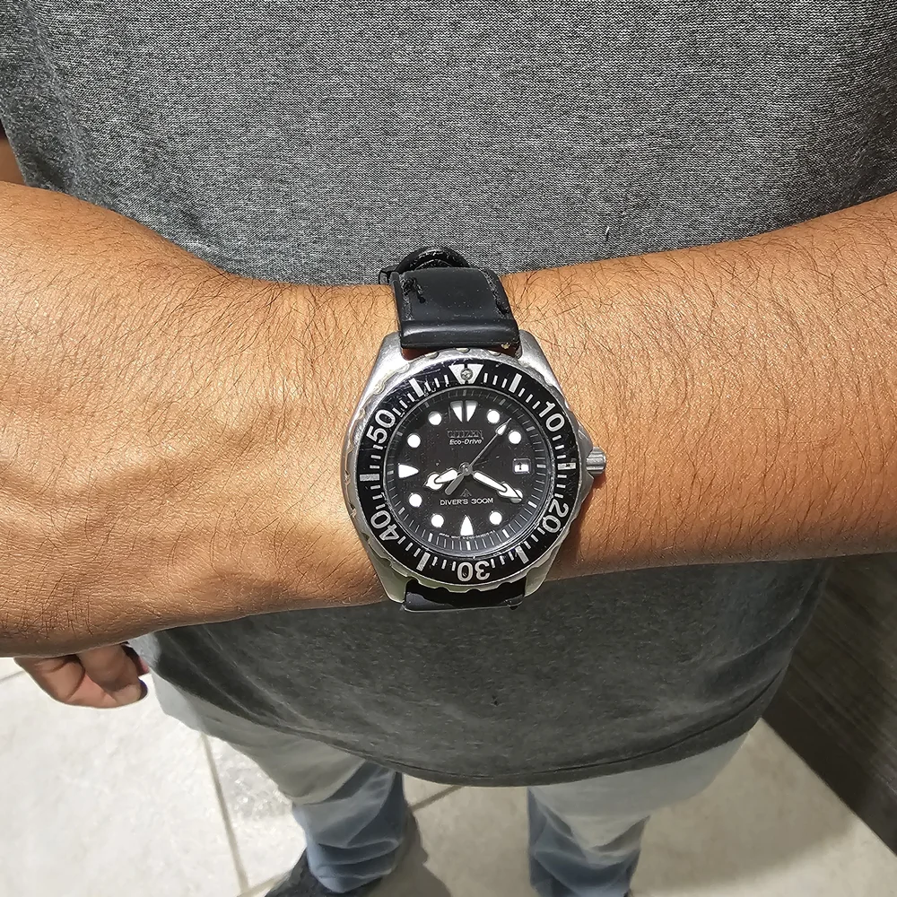 VTG CITIZEN ECO DRIVE DIVER'S WATCH